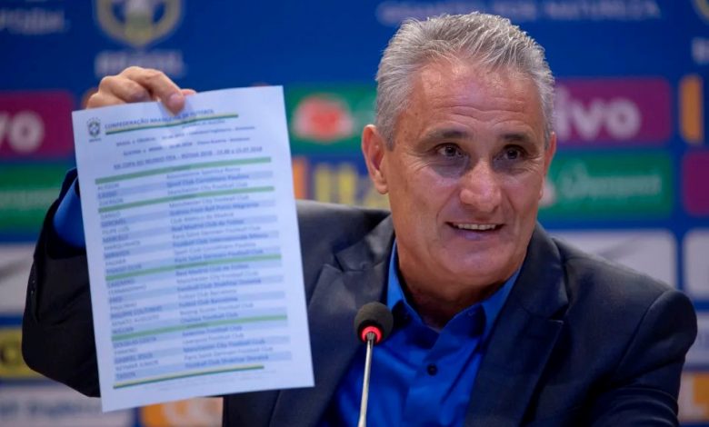 LISTA DOS 26 CONVOCADOS DA SELEÇÃO BRASILEIRA PARA COPA DE 2022