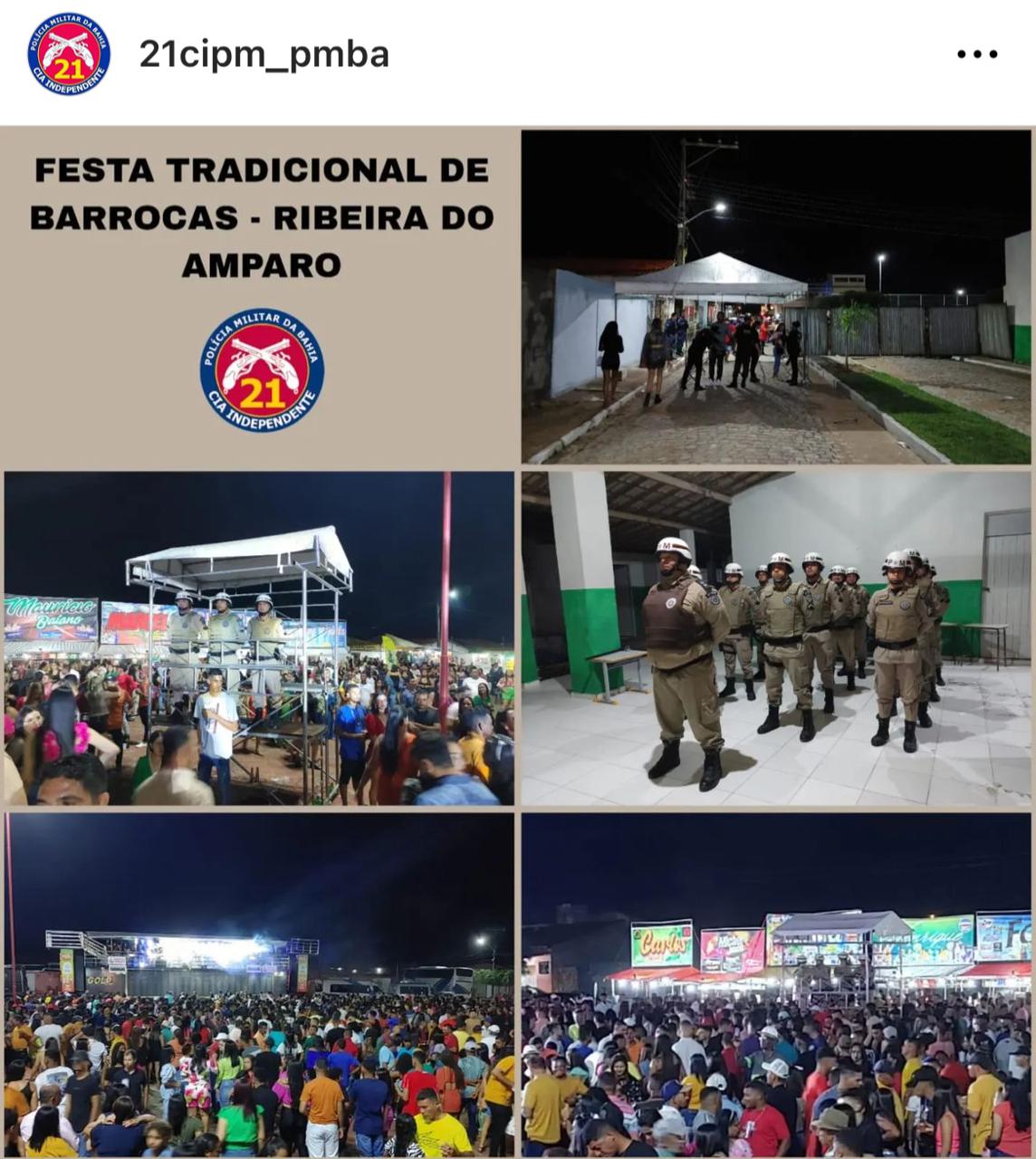 FESTA TRADICIONAL DO POVOADO BARROCAS EM RIBEIRA DO AMPARO - BAHIA.